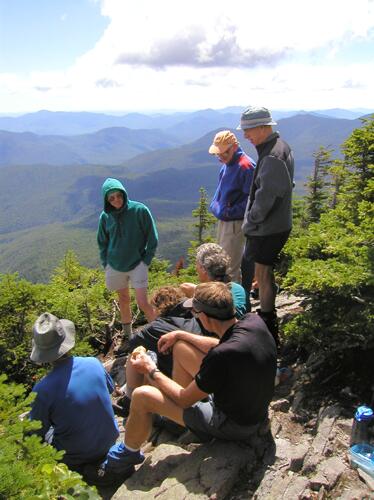 view from Mount Willey in New Hampshire