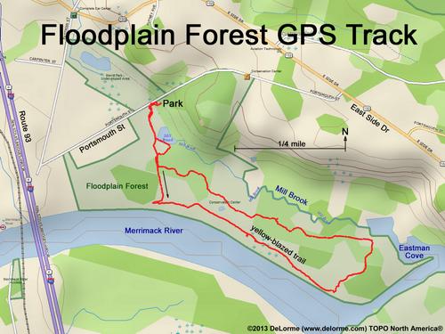 mount abraham gps track