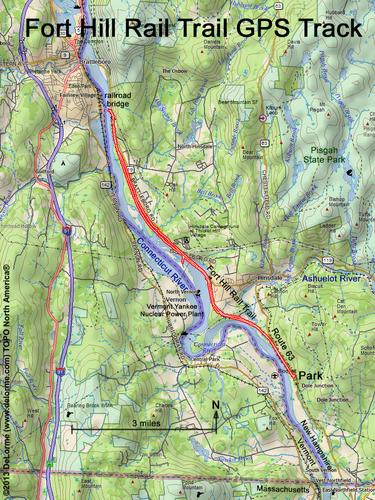 Fort Hill Rail Trail gps track