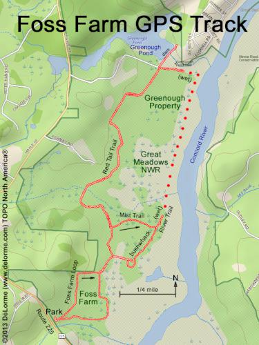 Foss Farm gps track