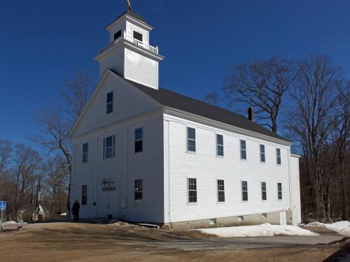 Francestown Academy building at Francestown in New Hampshire