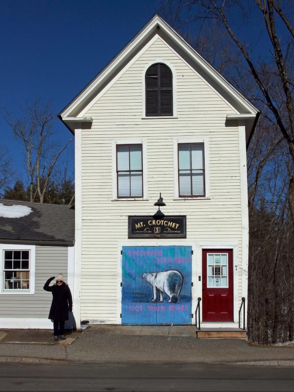 Mt. Crotchet building at Francestown in New Hampshire