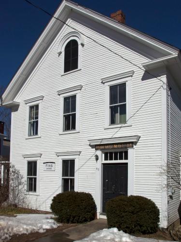 Francestown Improvement Historical Society (F.I.H.S.) building at Francestown in New Hampshire