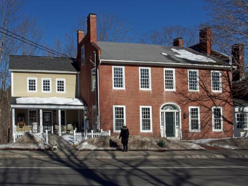 George Holmes Bixby Memorial Library at Francestown in New Hampshire