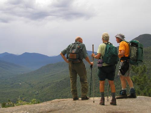 view from Frankenstein Cliff in New Hampshire