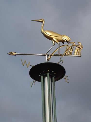 weathervane near Cranes Tavern along the Freedom Trail in Boston, MA