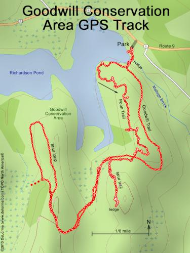 Goodwill Conservation Area gps track