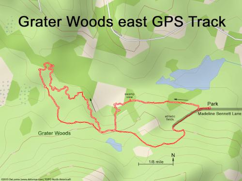 Grater Woods east gps track