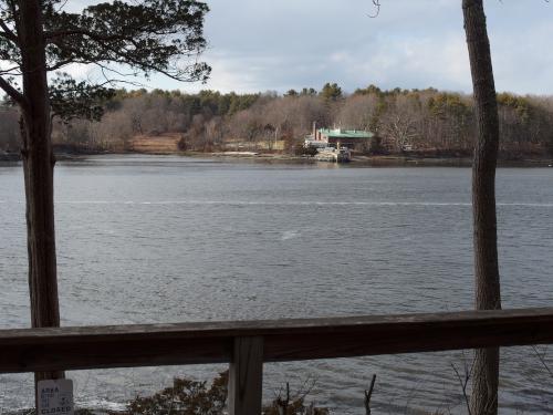 bay view in January at Great Bay NWR in New Hampshire