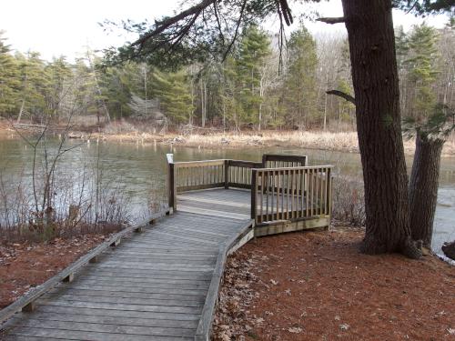 Peverly Pond in January at Great Bay NWR in New Hampshire