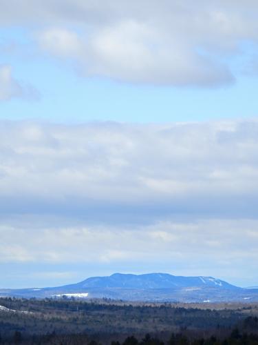 view of Crotched Mountain from Great Hill in New Hampshire