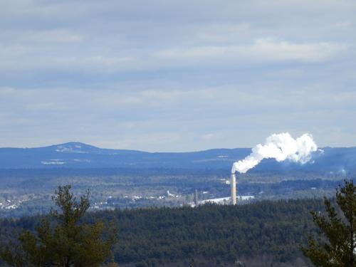 view of Fort Mountain from Great Hill in New Hampshire