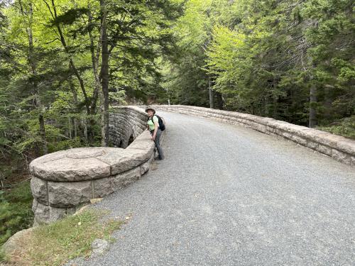 Hemlock Bridge in September at Acadia National Park in Maine