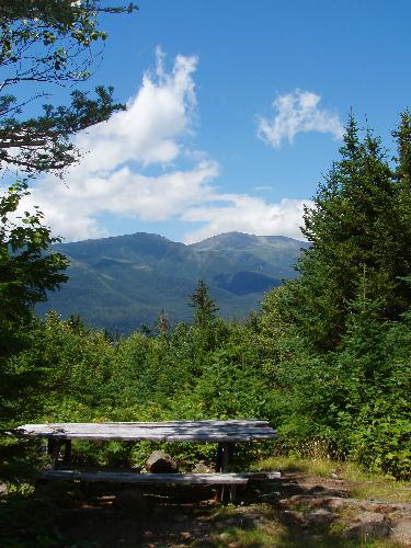 view from Hall's Ledge in New Hampshire