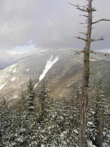 winter view from Mount Hancock in New Hampshire