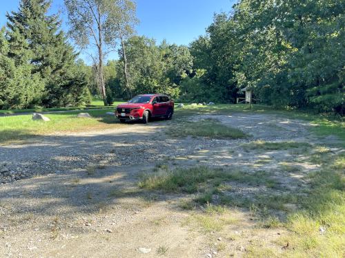 parking in September at Hartwell Preserve in northeast MA