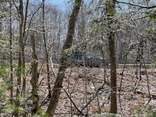 traffic in March at Haskell Pond Loop in northeast MA