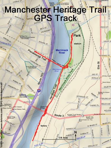 Manchester Heritage Trail gps track