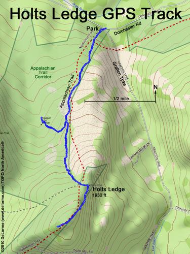 Holt's Ledge gps track