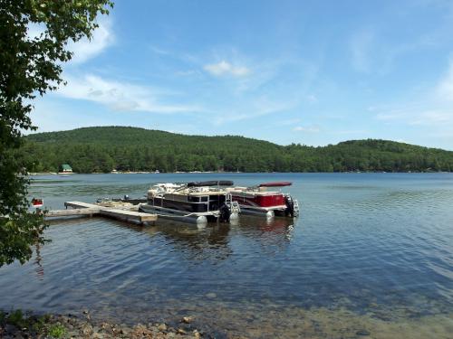 Sand Pond in July near Huntley Mountain in western New Hampshire