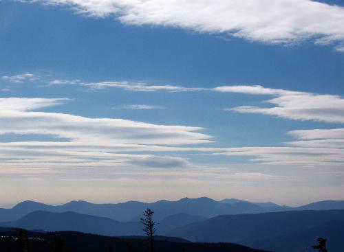 view from Mount Isolation in New Hampshire