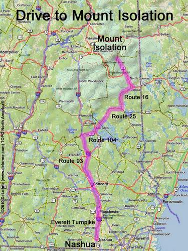 Mount Isolation drive route