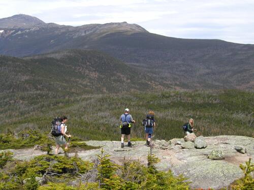 view from Mount Isolation in New Hampshire