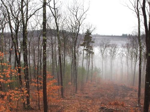 view from Jerry Hill near Concord in southern New Hampshire