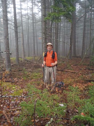 Fred atop Jewell Hill in western New Hampshire