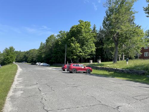 parking in June at Judges Hill in western MA