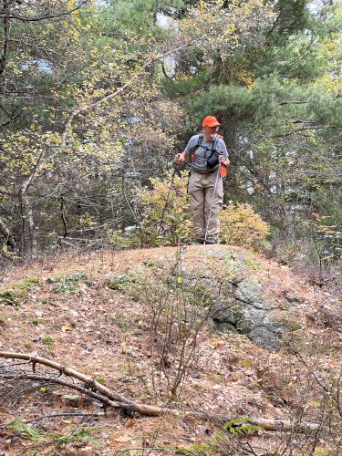 Dick in October at Kingsbury Hill in southern NH