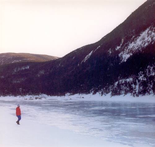 frozen lake