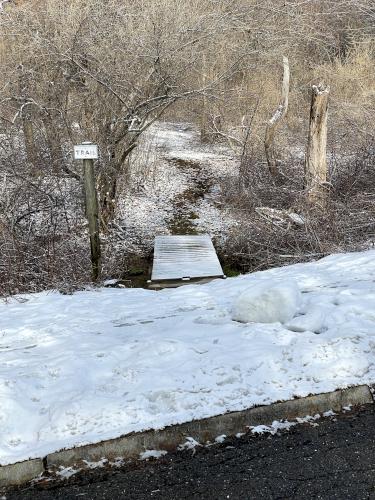 trail start at Kissacook Hill in northeast MA