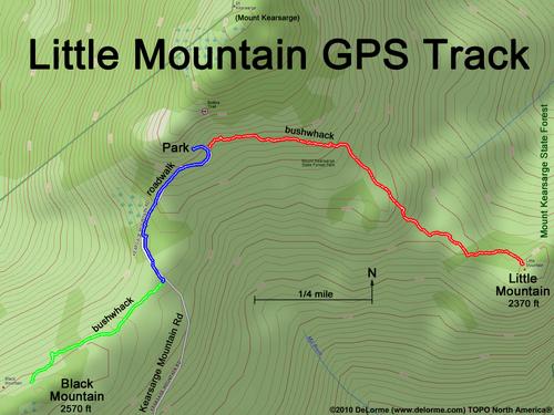 mount abraham gps track