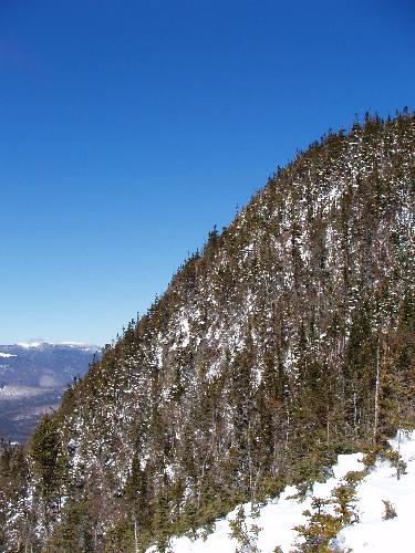 winter view of Mount Lowell in New Hampshire