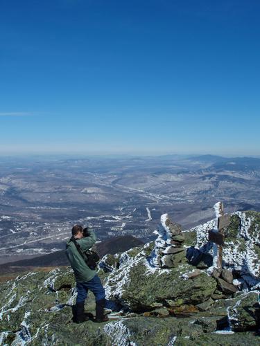 view from Mount Madison in New Hampshire