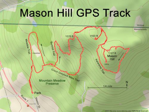 Mason Hill gps track