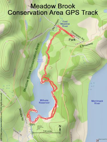 Meadow Brook gps track