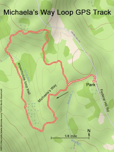 Michaela's Way Loop gps track