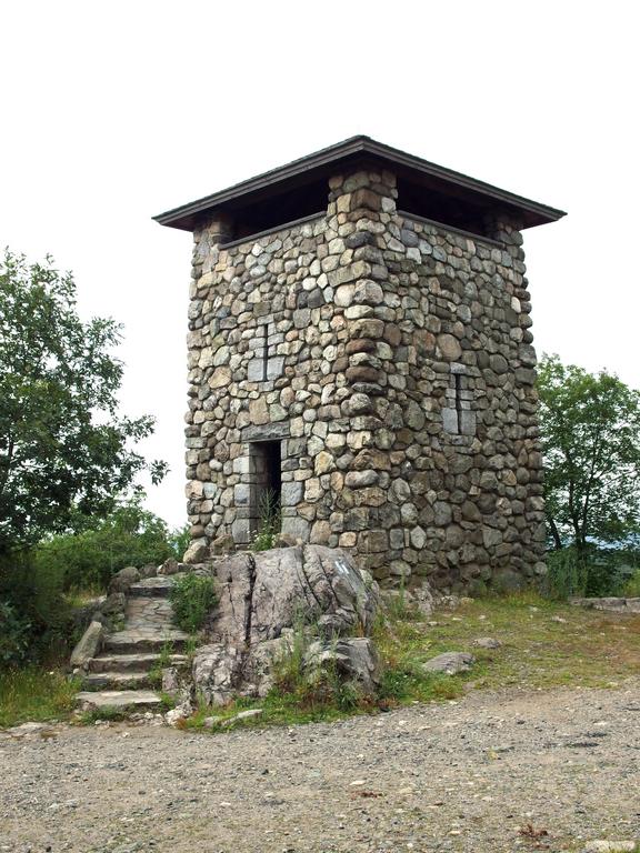 Wright's Tower at the southeast corner of Middlesex Fells Reservation in eastern Massachusetts