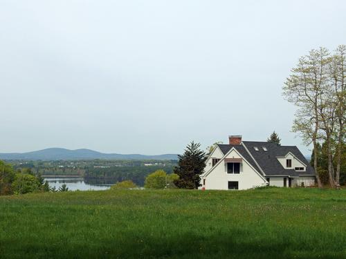 view along the hike to Mount Misery in New Hampshire