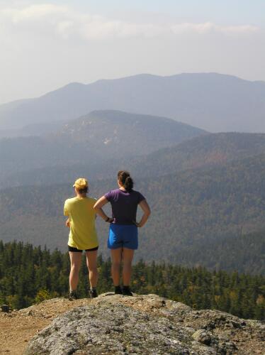 view from North Moat Mountain in New Hampshire