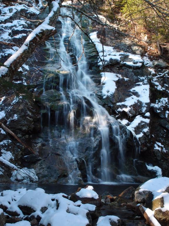 Nancy Cascades along the trail to Mount Nancy in New Hampshire