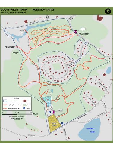 Yudicky Farm map in Nashua, New Hampshire