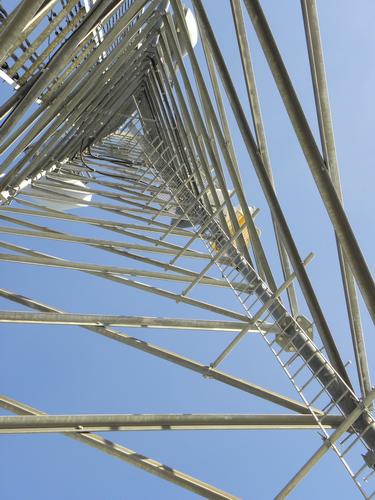 communications tower on Oak Hill in New Hampshire