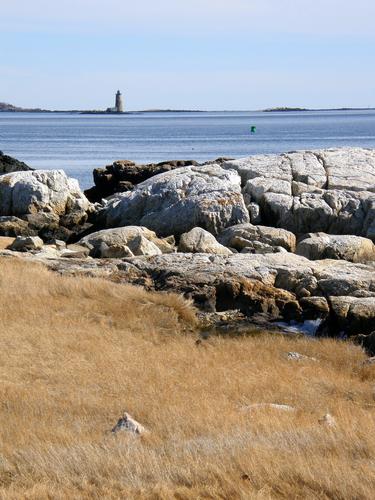 ocean beach at Odiorne Point State Park in New Hampshire