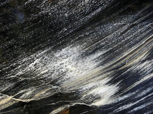 artistic water pattern beside the trail to Pawtuckaway South Mountain in New Hampshire