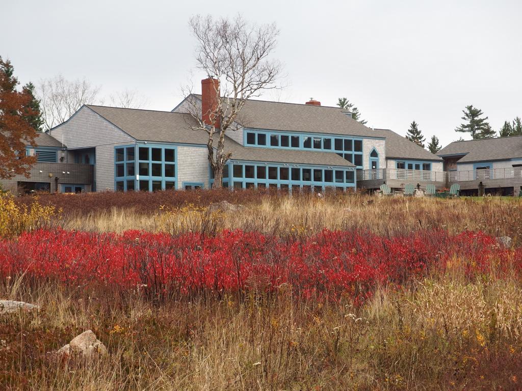 Jordon Pond House in November near Penobscot Mountain within Acadia Park in coastal Maine