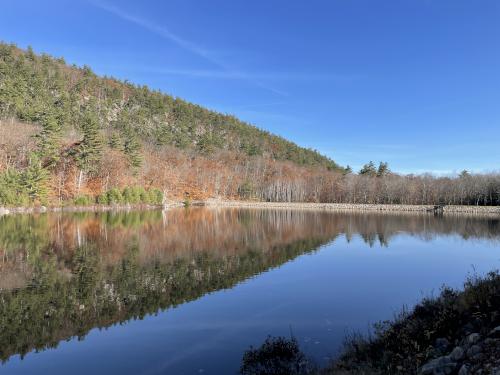 Jones Pond in November on the way to Perkins Mountain in eastern New Hampshire