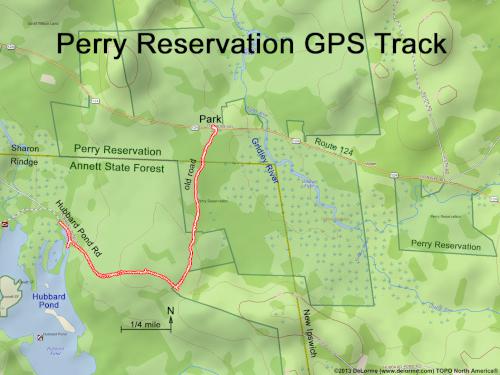 Carter Forest gps track